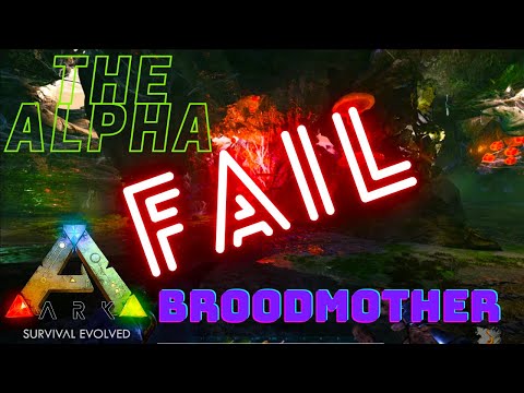 How NOT to do the Alpha BroodMother - Ep 12 - Ark Story Solo Series - The Island