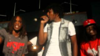 One trey Fbg Duck M.g.f Reese G Princess & Easha performing live @adriannas/ @team_onetrey