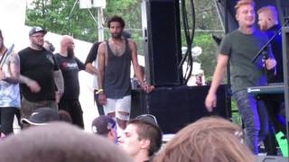 Born of Osiris Ft. Myke Terry of Volumes - Open Arms to Damnation @ Rockfest Montebello 2017