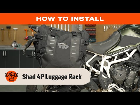 Shad 4P System Side Case Racks Ducati DesertX 2022-2025 RevZilla