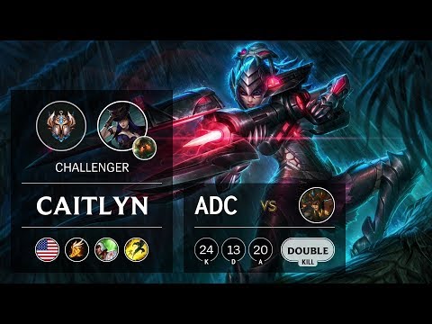 Caitlyn ADC vs Cassiopeia - NA Challenger Patch 10.2