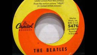 Help! by The Beatles on MONO 1965 Capitol 45.