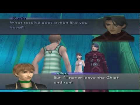 Xenosaga III HD Cutscene 330 - Allen Ridgeley (Underground Ruins) - ENGLISH - SWIMSUIT MODE