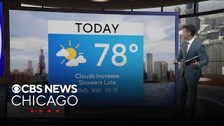 Chicago weather: Sunny with storm chance at night