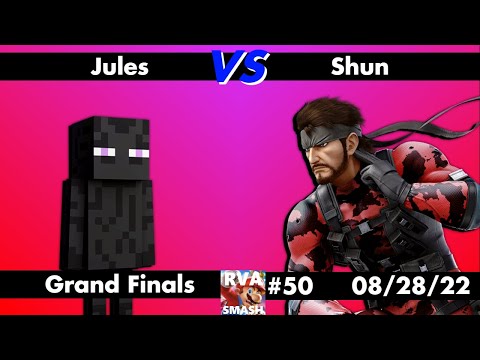RVA Smash #50: Jules (Steve) vs Shun (Snake/Bowser) - GRAND FINALS - Super Smash Bros Ultimate SSBU