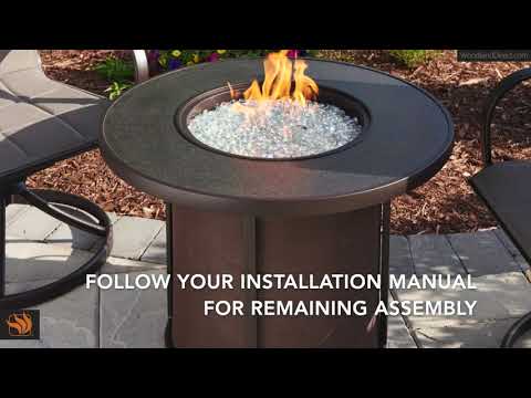 How To Attach The Stonefire Fire Pit Tabletop