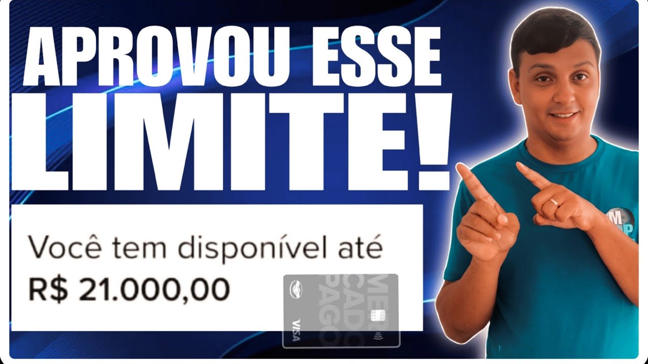🔵 ATENÇÃO! OLHA SÓ ESSE BAITA LIMITE DE CRÉDITO, QUE O MERCADO PAGO APROVOU.