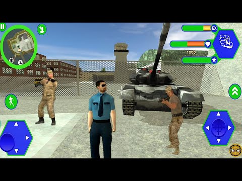 Police Miami Crime Vice Town Simulator Gangster killing Simulator #3 - Android Gameplay