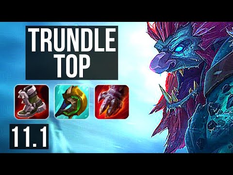 TRUNDLE vs DARIUS (TOP) | 5/0/5 | EUW Diamond | v11.1