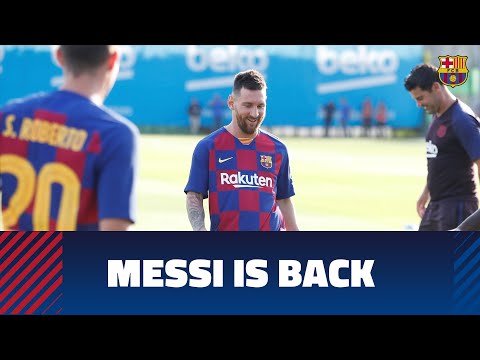 Le retour de Lionel Messi