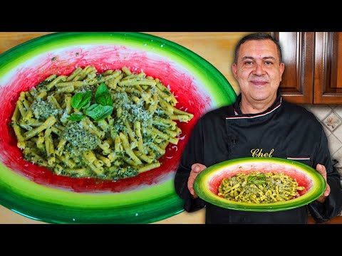 PASTA al PESTO FATTA in CASA - La Ricetta SEMPLICE e BUONISSIMA