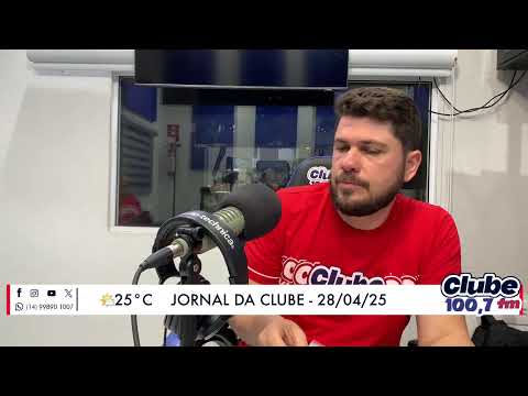 Jornal da Clube - 28/04/2025 - Edição do Almoço
