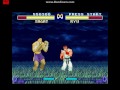 Street Fighter Zero 2 SNES Sagat Ryu Final Level