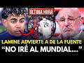 NOBODY EXPECTED THIS LAMINE YAMAL THREATENS TO NOT GO TO THE WORLD CUP IF HUIJSEN AND CARVAJAL