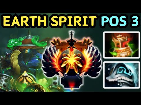 🔥 IMBA EARTH SPIRIT OFFLANE | TOO MUCH CONTROL 🔥 DOTA 2 GAMEPLAY 🔥