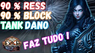 Summon Holy Relic Of Conviction , faz simulacro 15,Ubber Boss, Tank e alto Dano em poe 3.26