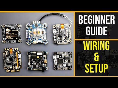 FPV Beginner Guide P1 // HOW TO WIRE FLIGHT CONTROLLER GUIDE 2019