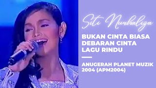 Download lagu Siti Nurhaliza - Bukan Cinta Biasa, Debaran Cinta & Lagu Rindu | #APM2004 mp3
