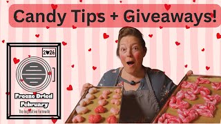 Freeze-Dried Valentine Candy 💖 Tips, Tricks & GIVEAWAYS! | Freeze-Dry February