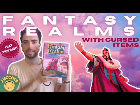 Fantasy Realms (Deluxe) + Cursed Items | Solo Playthrough
