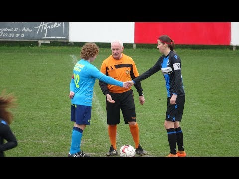 Club Brugge Vrouwen B-KSV Sottegem 3-2, 08-02-2020
