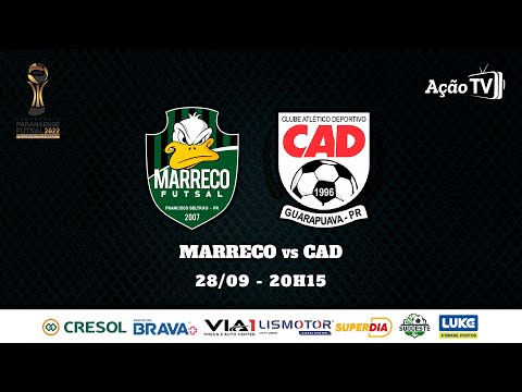 Marreco x CAD - 24ª Rodada - Série Ouro 2022 (28/09)