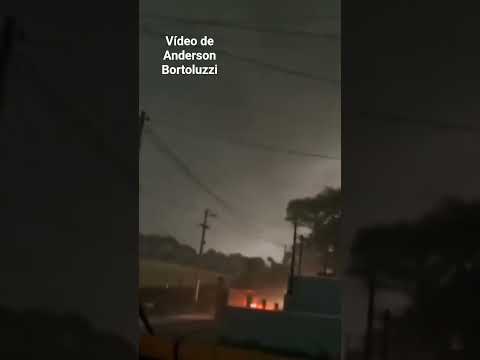 Tornado em Rio Bonito do Iguaçu, NOVO VÍDEO #riobonito #tornado #parana
