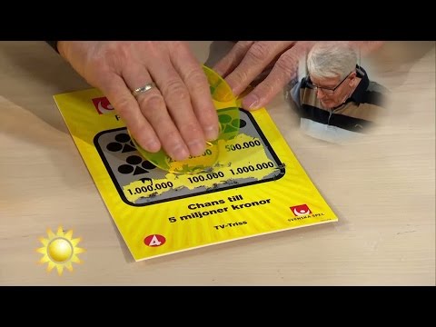 Hazim från Värnamo skrapar Triss - Nyhetsmorgon (TV4)