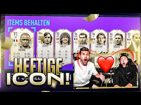 OMG!! wieder KRANKE ICON im GEMEINSAMEN PRIME ICON PACK 😳😱6x PRIME ICON PACK ESKALIERT!! FIFA 21