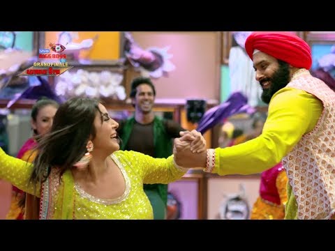 Bigg Boss 13 Shehnaaz Gill And Siddharth Shukla Break Into Bhangra Dance For The Finale