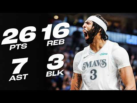 Anthony Davis DOMINATES In His Mavericks Debut! | February 8, 2025