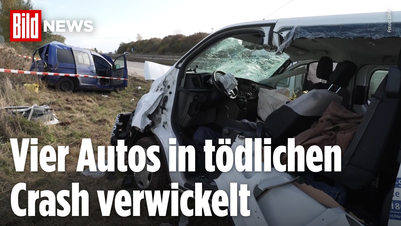 Kollision auf der A72: Autofahrer stirbt am Unfallort – Vollsperrung Richtung Bayern!