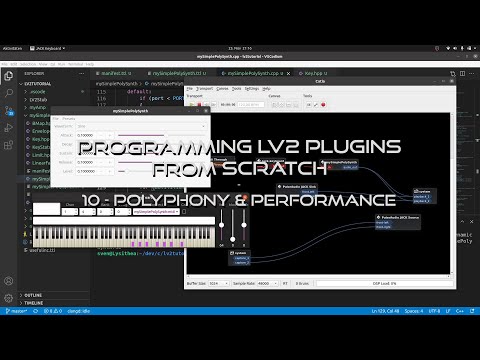 Programming LV2 Music Production Plugins From Scratch - 10 Polyphony & Performance