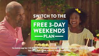 Gexa Energy – Free 3-Day Weekends Plan