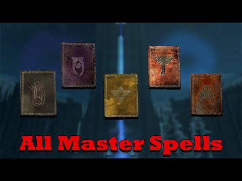 Skyrim - All Master Spells