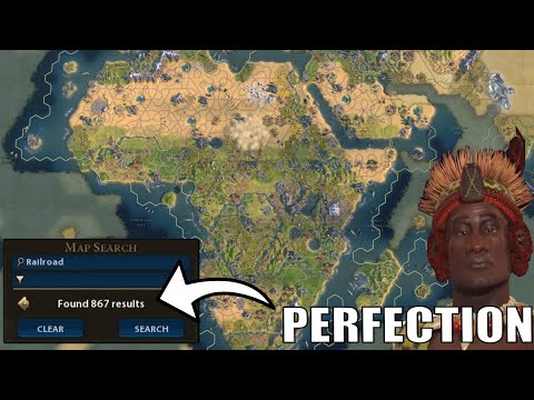 Civ 6 | Perfection. Africa Is Now COVERED In Railroad (HELP) #4 - (Deity TSL Zulu Civilization VI)