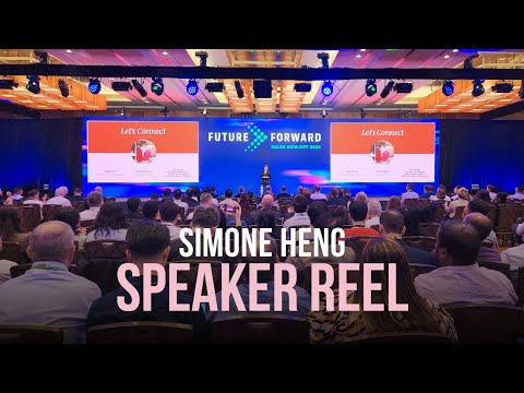 Simone Heng Speaker Reel 2024: Human Connection and Loneliness Global Keynote Speaker