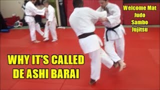 WHY IT'S CALLED DE ASHI BARAI