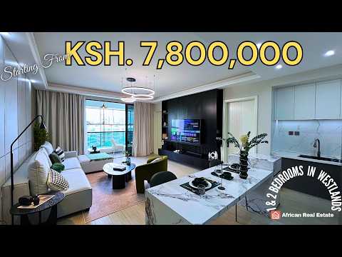 Inside the most BEAUTIFUL units in WESTLANDS Nairobi - The coziest of them all /MUST WATCH