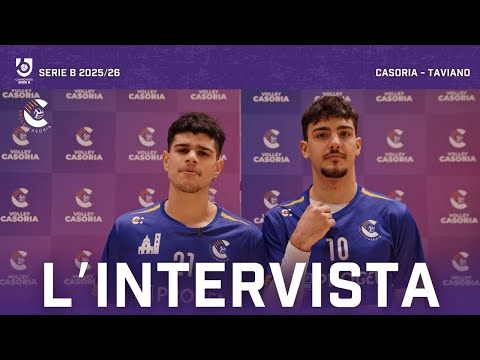 L'intervista | VOLLEY CASORIA - VOLLEY TAVIANO | Pallavolo Serie B