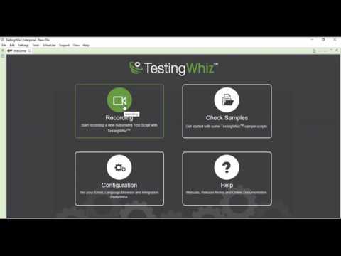 TestingWhiz Tool Live Demo