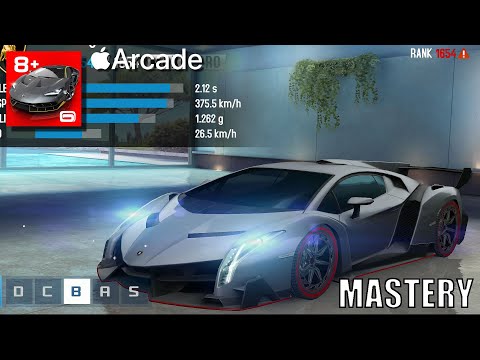 Asphalt 8 Airborne+ Mastery - Part 9 - B-Class Series: Lamborghini Veneno