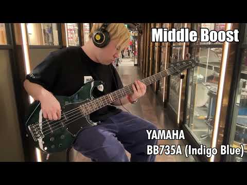 5-струнная бас-гитара YAMAHA BB735A (Fired Red) - фото 3 - id-p2731345371