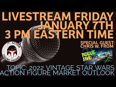 Vintage Kenner Star Wars 2022 Market Outlook Livestream