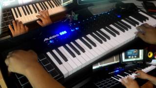 Video thumbnail for Alesis midi Controller Vi49 Demo by BorneoMusicTamuyaProduction