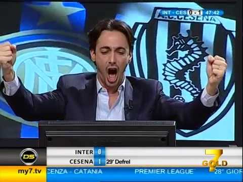 Diretta Stadio 7Gold (INTER CESENA 1-1) Cesena ferma l'Inter!