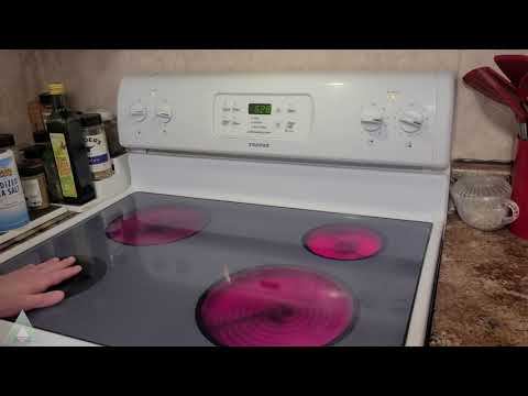 Replacing Radiant Burner Surface Element on Glass Top Electric Range Frigidaire / Tappan / Kenmore