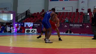 Quarterfinal GR - 75 kg: Juan Angel ESCOBAR (MEX) df. Johan BATISTA (DOM) by TF, 8-0