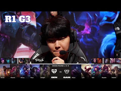 GEN vs GAM | Day 1 LoL Worlds 2023 Swiss Stage | Gen.G vs GAM Esports full