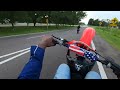 CRF150R STREET RIDE FT BIG 30 ON CRF450R COUNTRYRO